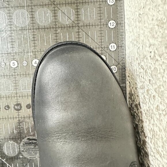 Timberland Boots Linden Woods 6” Women Size 9 Black Leather Waterproof Boot - Picture 11 of 11